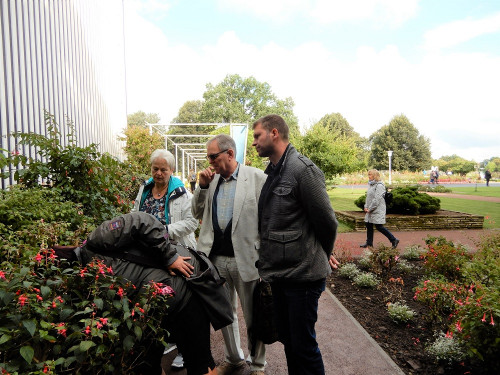 Anja mit Hans Jürgen, Christina und Alexander