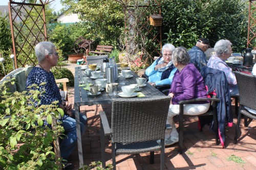 Der Platz im Garten